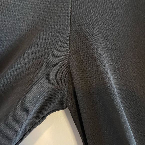 BCBGMaxAzria Faux Wrap Black Dress Surplice Neckline | SZ XS - Picture 11 of 14